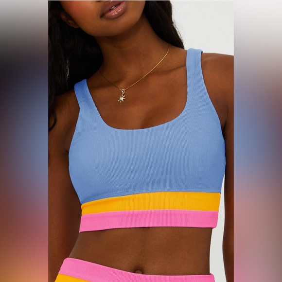 Beach Riot Heidi Top Daydreamer Colorblock, Size Small, $98 - Picture 5 of 9